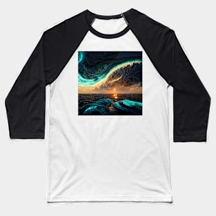 Sunsets of Destiny Baseball T-Shirt